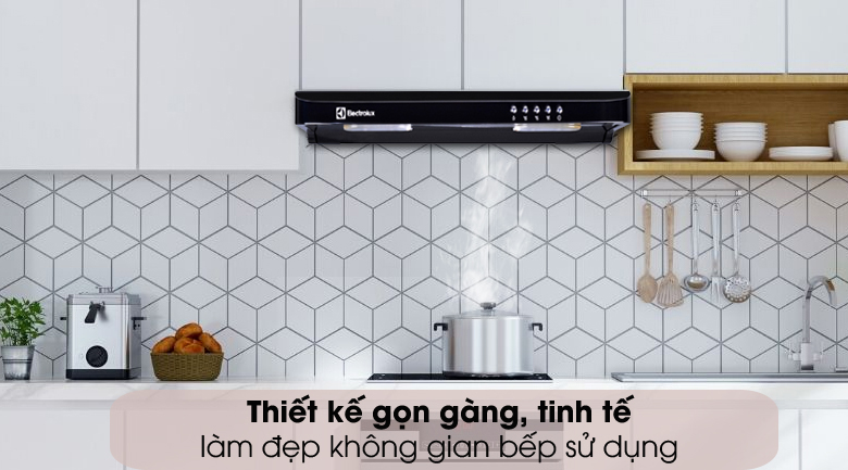 Máy hút mùi âm tủ Electrolux EFT6032K - Kiểu dáng hiện đại, tinh tế, làm đẹp cho không gian bếp
