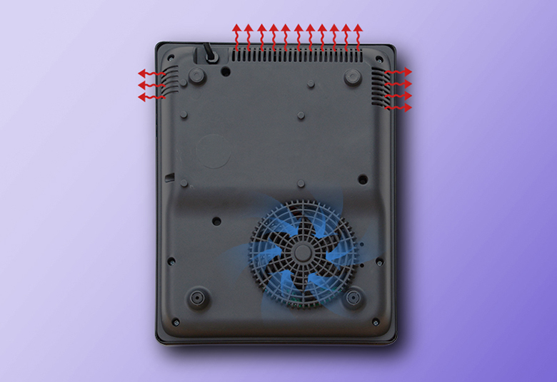 tản nhiệt - Bếp từ đơn Philips HD4921