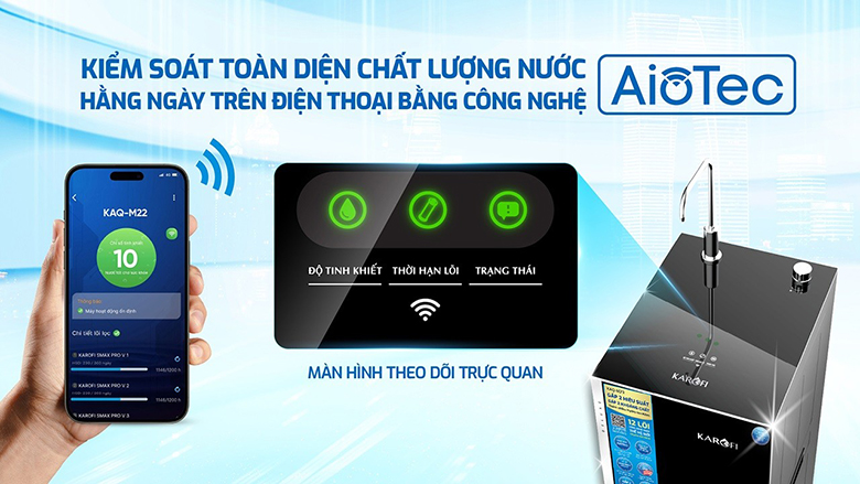 Karofi KAD-M22 có công nghệ AioTec