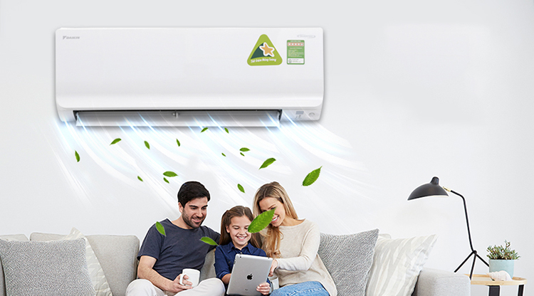 Điều hòa Daikin 1 chiều Inverter 9000BTU ATKC25TAVMV/ARKC25TAVMV
