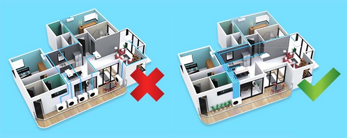 Tiết kiệm không gian, tăng tính thẩm mỹ cho không gian sống