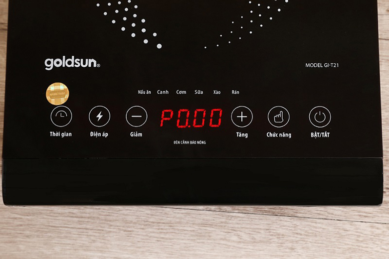 điều khiển cảm ứng - Bếp từ đơn cảm ứng Goldsun GI-T21