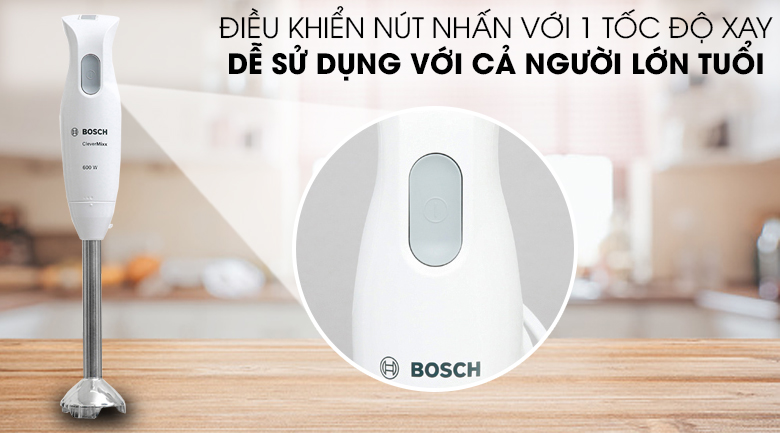 điều khiển tốc độ - Máy xay cầm tay Bosch HMH.MSM26130
