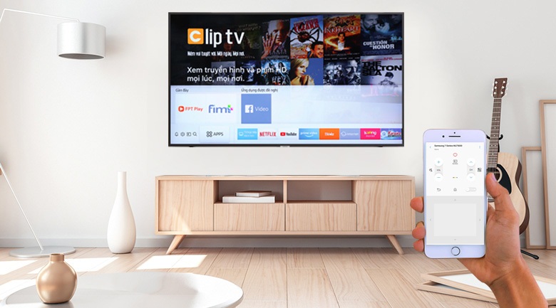 Samsung SmartThings- Smart Tivi Samsung 4K 43 inch UA43NU7100KXXV