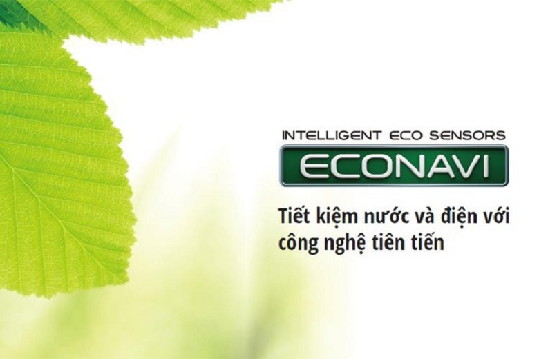 Công nghệ Econavi- Máy giặt Panasonic 9KG NA-F90V5LRV lồng đứng