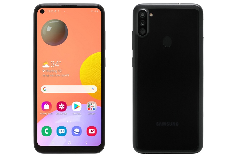 thiết kế-điện thoại Samsung Galaxy A11 3GB/32GB Đen