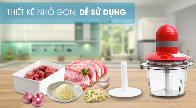 Thiết kế- Máy xay thịt Bosch MMR08R2/A1