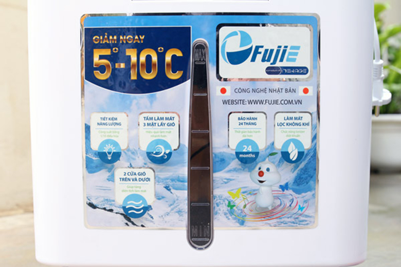 báo hiệu mức nước thấp-Quạt điều hòa FujiE AC-2802