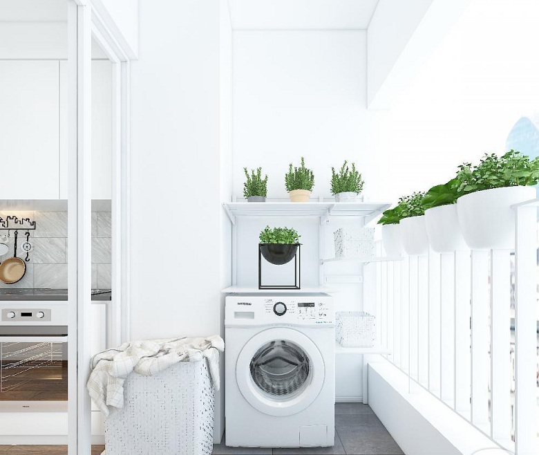 Chọn nơi đặt máy giặt 