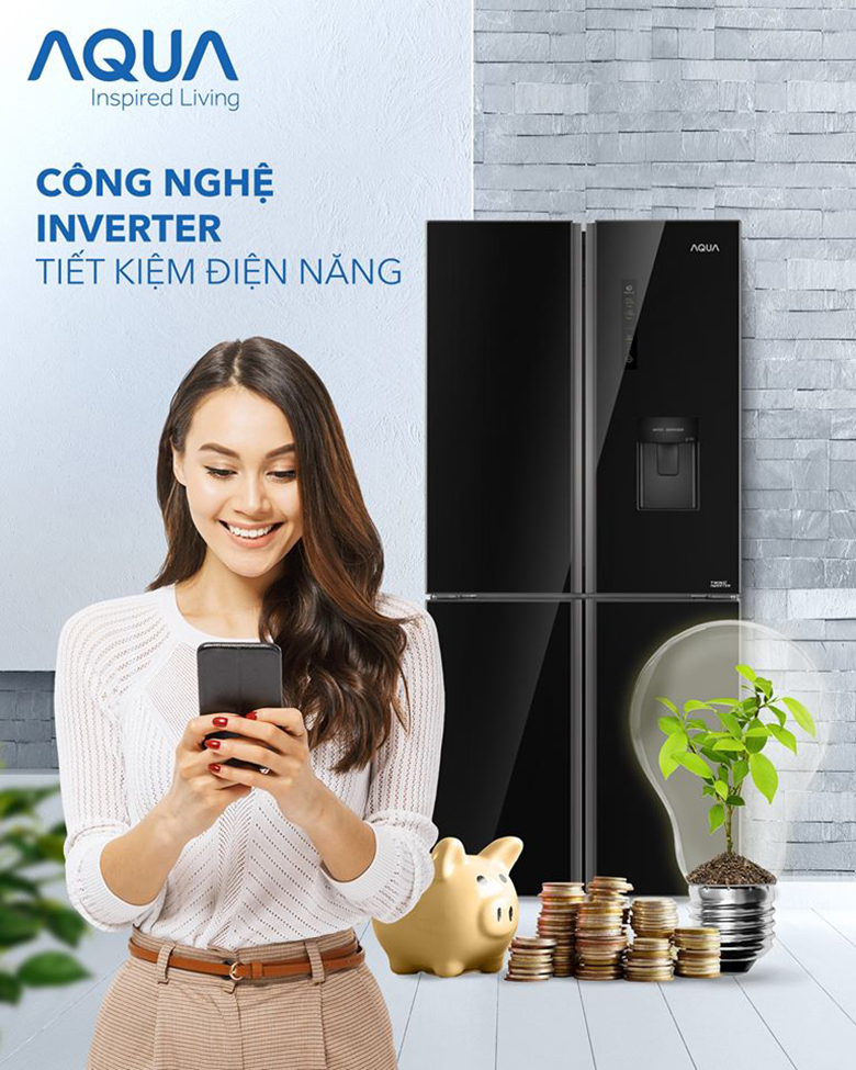 Tủ lạnh Aqua có tốt không - tiết kiệm điện
