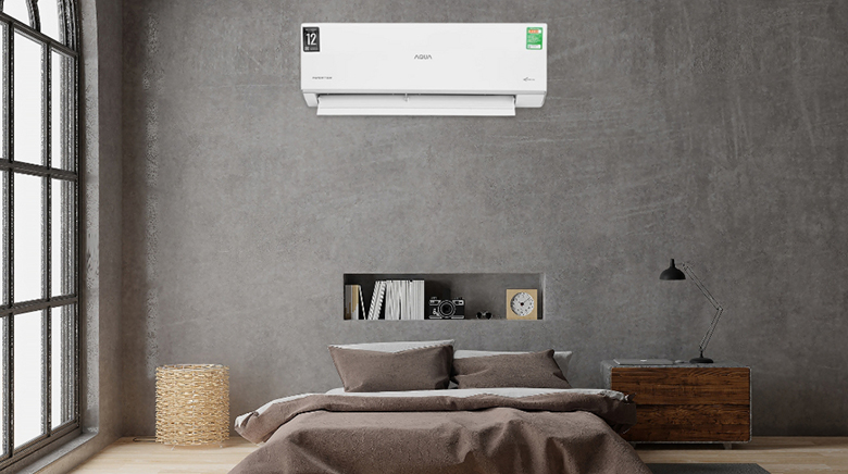 Thiết kế trẻ trung - Điều hòa Aqua 1 chiều Inverter 12300 BTU AQA-RUV13RB3