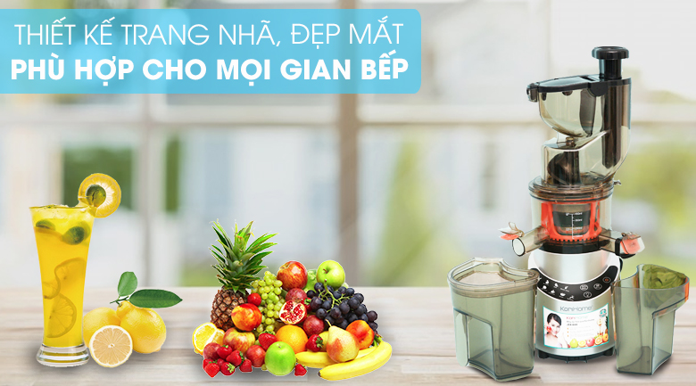 Thiết kế-Máy ép chậm Korihome JEK-844