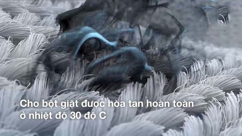 Công nghệ Ultramix loại bỏ vết bẩn