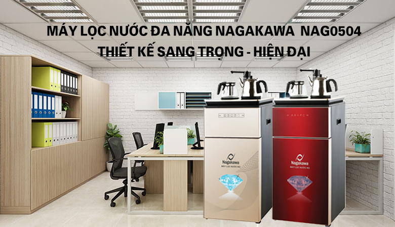 Máy lọc nước RO đa năng Nagakawa NAG0504