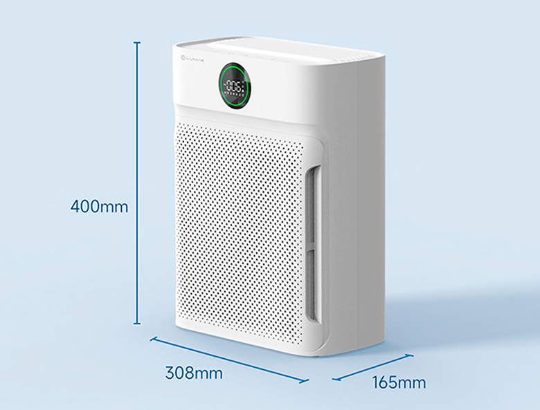 kích thước Máy lọc không khí Lumias Bulma