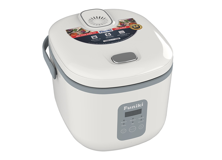 Nồi cơm điện tử Funiki 1.8 lít HEC6462 - Chức năng giữ ấm lên đến 24 giờ