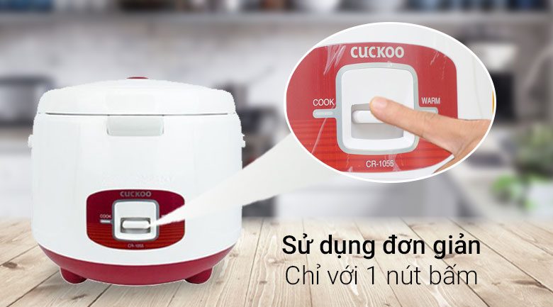  Bảng điều khiển -Nồi cơm điện cơ 1.8L Cuckoo CR-1055