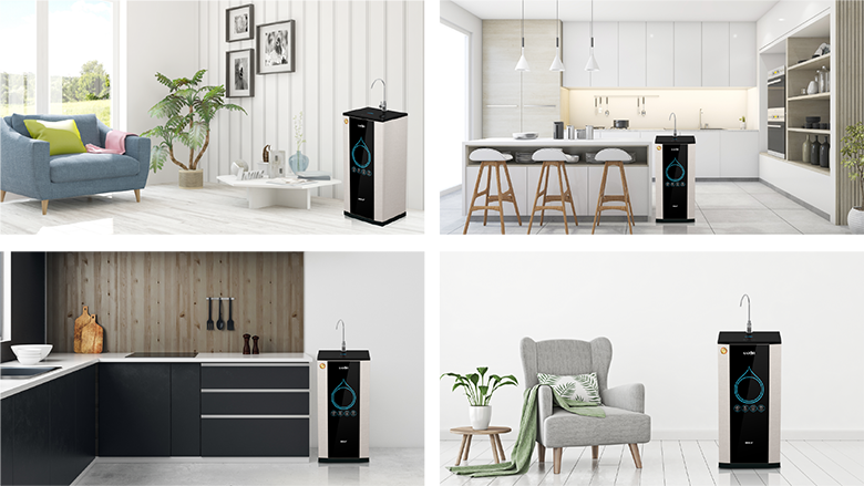 Máy lọc nước Karofi  K9IQ-2 Plus 9 lõi thiết kế hiện đại