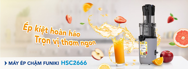 Máy ép chậm Funiki HSC2666