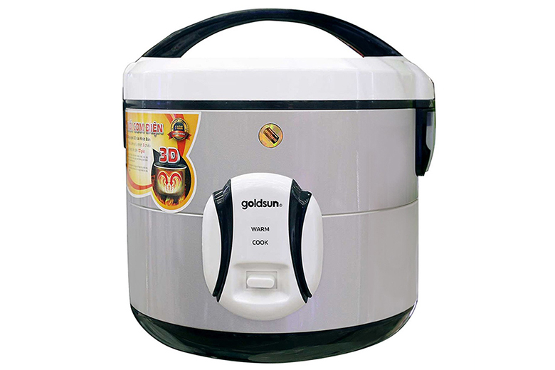 Thiết kế-Nồi cơm điện cơ Goldsun 2.2L GR-122(G)
