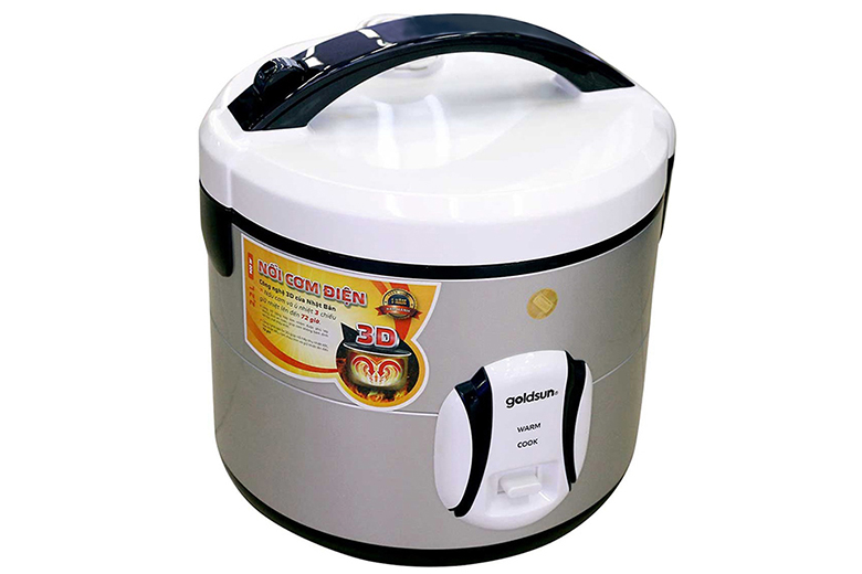 Vệ sinh dễ dàng-Nồi cơm điện cơ Goldsun 2.2L GR-122(G)