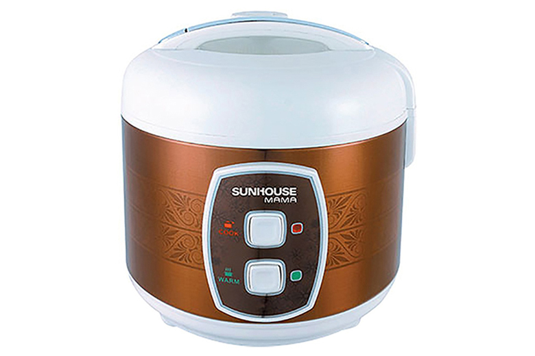 Thiết kế -Nồi cơm điện 1.8L Sunhouse MaMa SHD8651 café