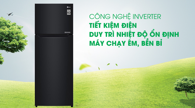 Tủ lạnh LG Inverter 209 lít GN-B222WB - INVETER tiết kiệm điện