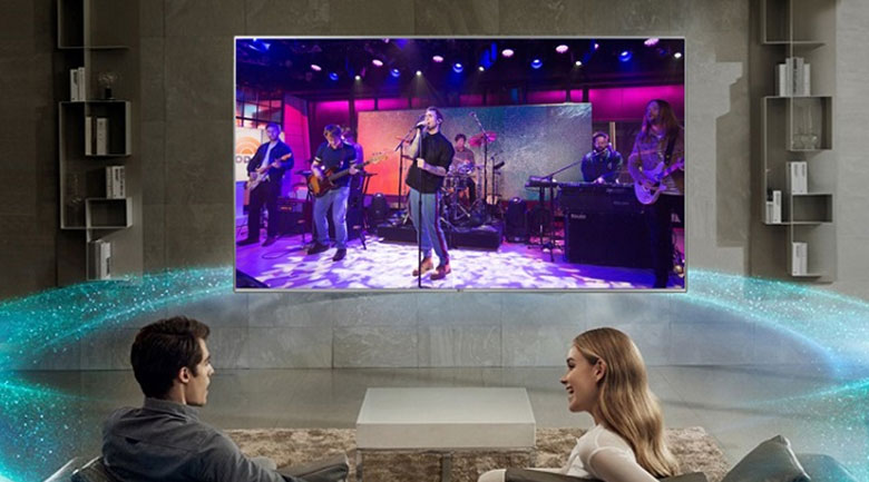 Âm thanh đa chiều trên Smart Tivi NanoCell LG 49NANO81TNA 4K 49 inch