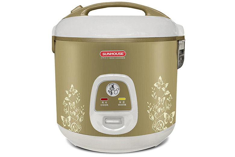 Vệ sinh dễ dàng-Nồi cơm điện 1.2L Sunhouse SHD8216 vàng