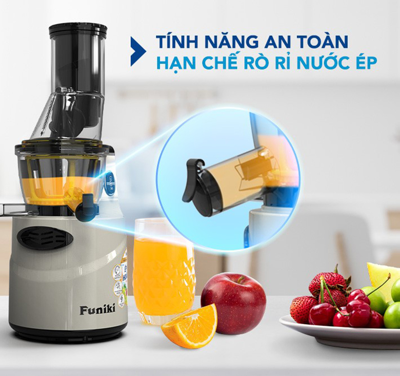 Máy ép chậm Funiki HSC2685 - Trang bị tính năng an toàn