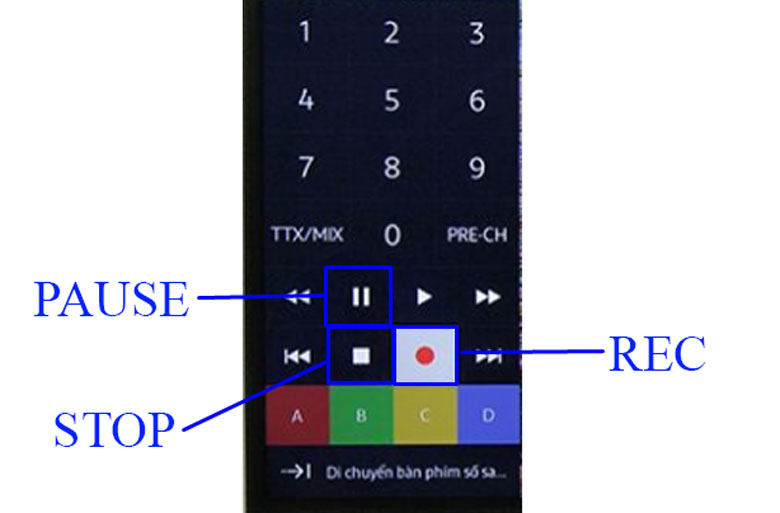 Cách ghi lại chương trình truyền hình trên tivi Samsung internet 3