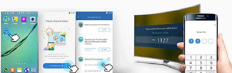 kết nối iphone với tivi samsung