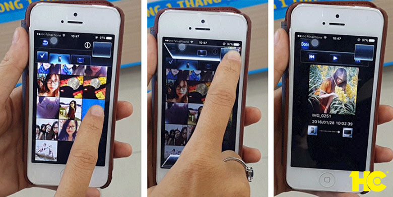 kết nối iphone với tivi panasonic bước 4