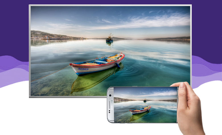 kết nối điện thoại với tivi Panasonic thành công