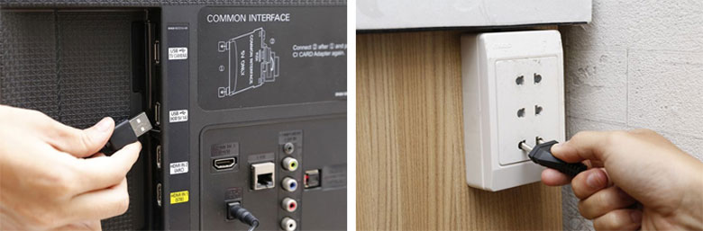 kết nối loa với tivi jack 35 bước 2