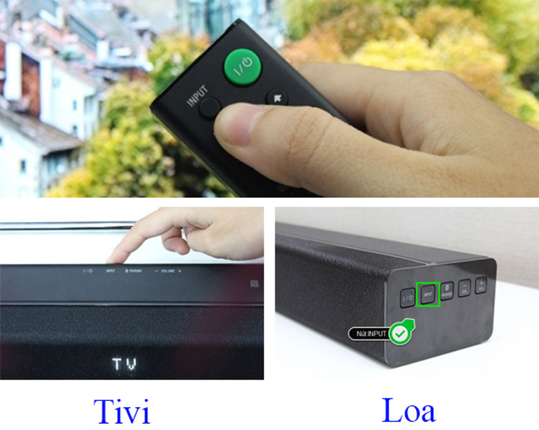 Cách kết nối qua cổng Optical bước 2