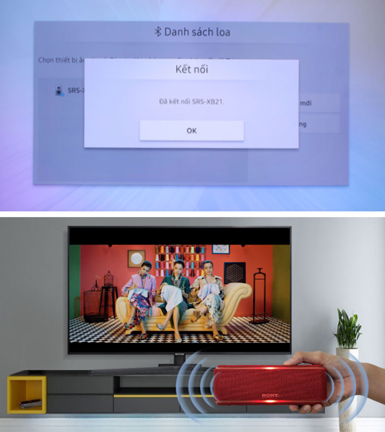 Cách kết nối tivi với loa qua bluetooth thành công
