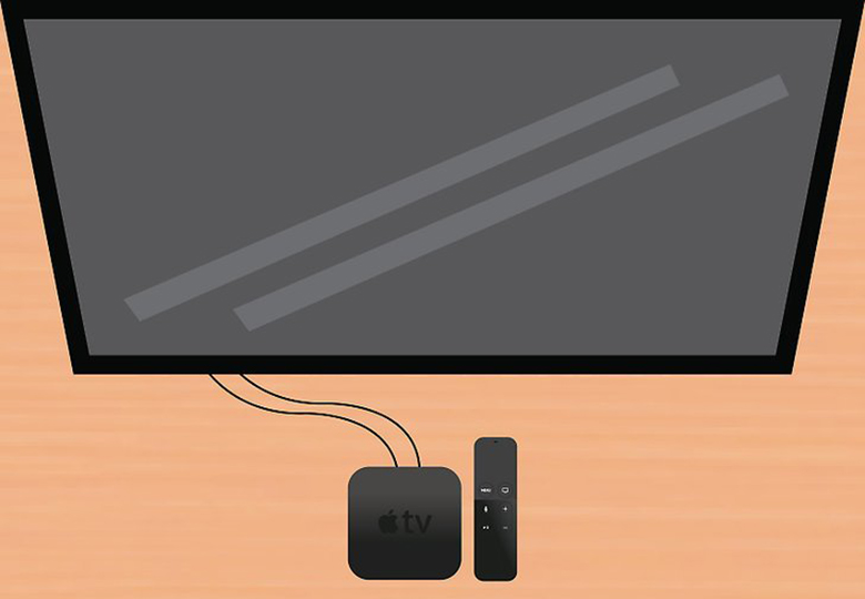 kết nối iPhone với tivi Samsung -apple tv