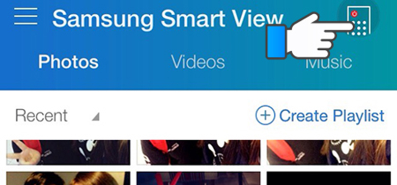 kết nối iPhone với tivi Samsung - điều khiển tivi