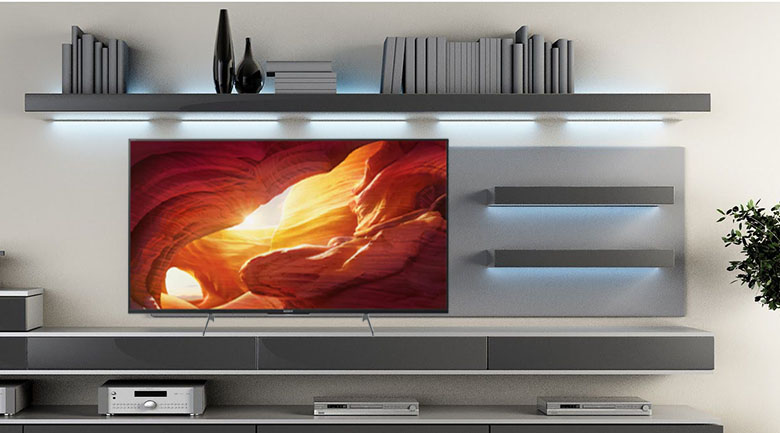 Thiết kế hiện đại - Android Tivi Sony 4K 43 inch KD-43X8500H/S