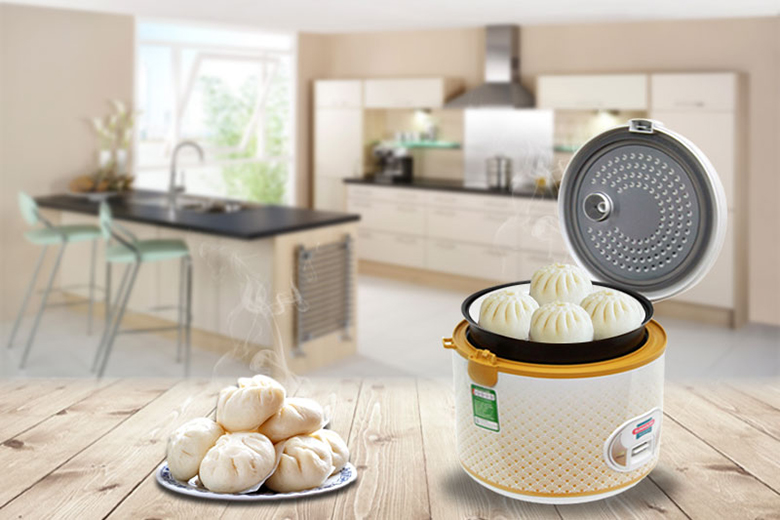 Xửng hấp-Nồi cơm điện NK Sunhouse 2,8L SH830