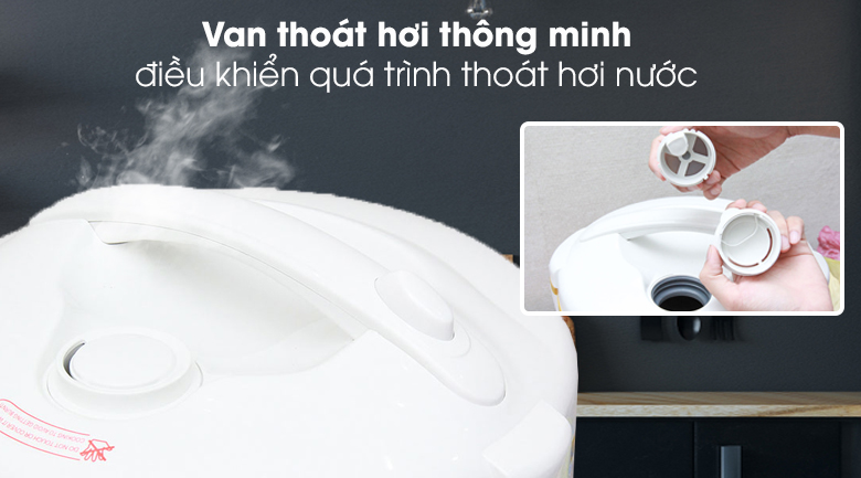 Van thoát hơi-Nồi cơm điện NK Sunhouse 2,8L SH830