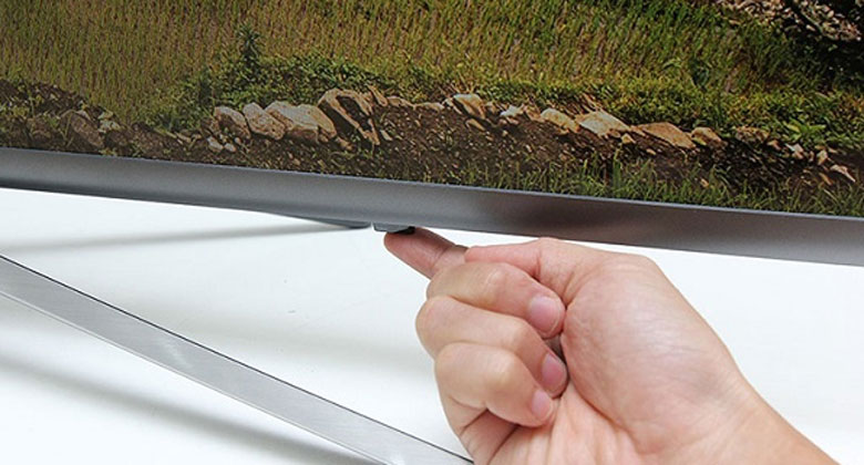 vị trí đèn nguồn của tivi Sony