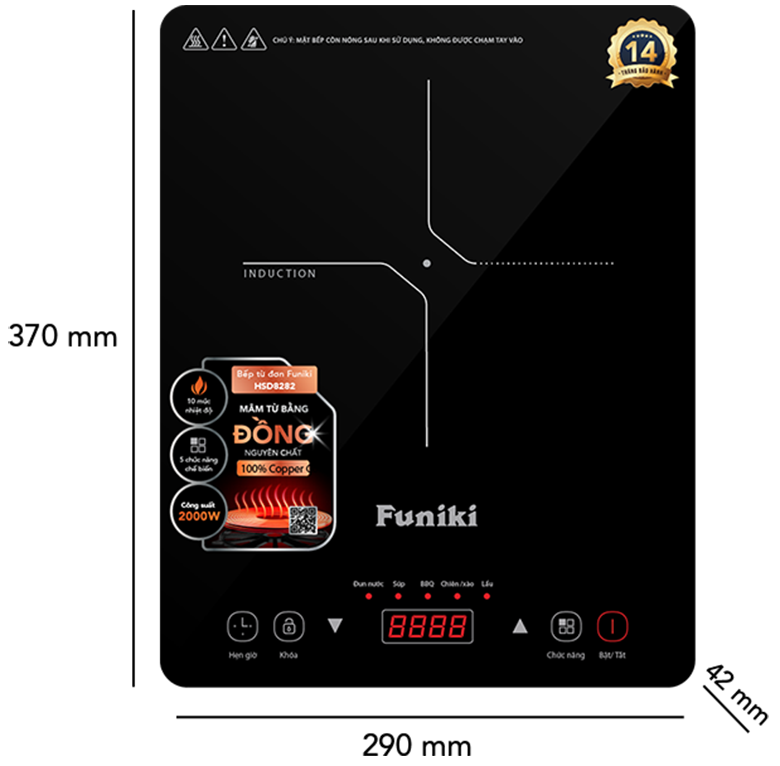 Funiki HSD8282 nhỏ gọn