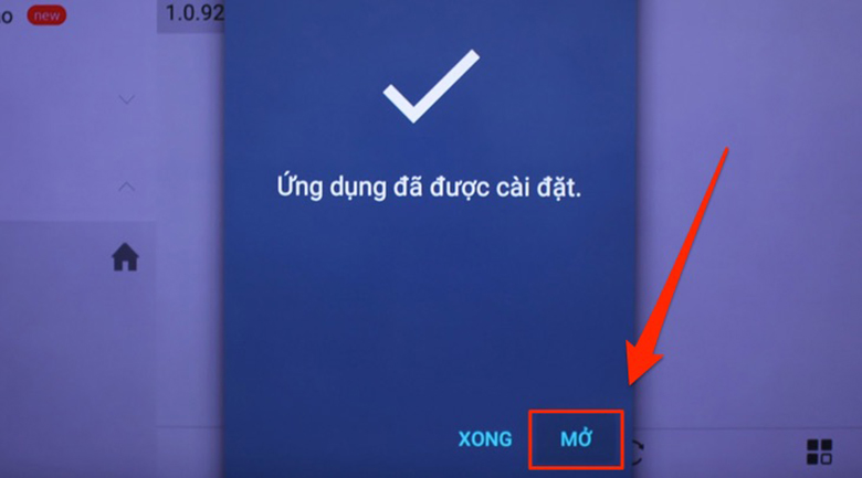 cách tải ứng dụng trên tivi Sony - cài bằng file apk bước 6