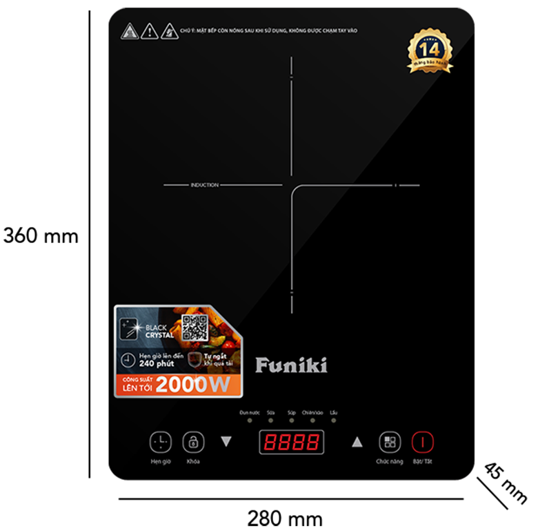 Funiki hsd8138 nhỏ gọn
