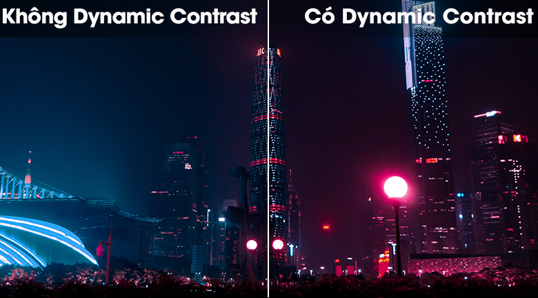 tivi Sony 43W660G công nghệ tăng cường độ tương phản Dynamic Contrast Enhancer