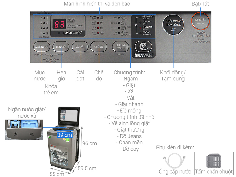 ảnh kích thước-Máy giặt Toshiba 8 kg AW-K905DV(SG) lồng đứng
