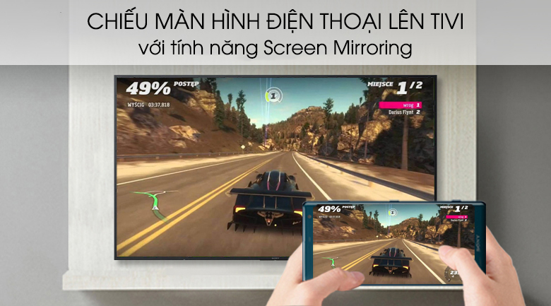 Tivi Sony 55X7000G tính năng hỗ trợ
