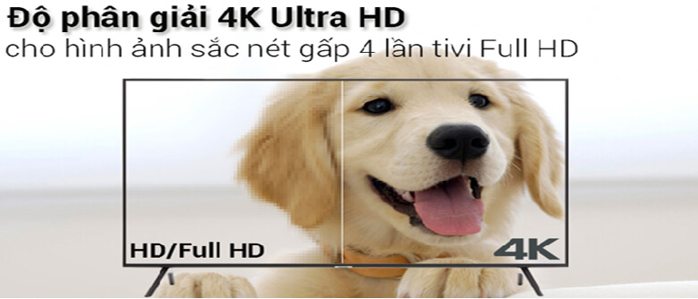 Độ phân giải của tivi 4K